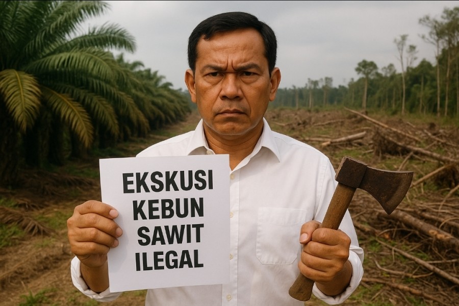 Yayasan Riau Madani Resmi Ajukan Eksekusi 5.600 Ha Kebun Sawit PT Torus Ganda Usai PK Ditolak MA: Tegakkan Hukum, Pulihkan Hutan!