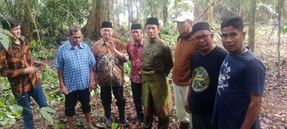 Raja Rambah dr. H. Tengku Afrizal Dachlan, M.M. Paparkan Rencana Penataan Kompleks Makam dan Pembangunan Replika Istana