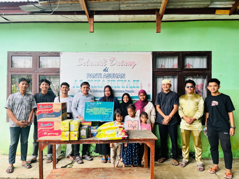 Isra’ Mi’raj 1447 H/2026 M, GPII ROHUL salurkan Bansos ke Panti Asuhan Al Khairiyah