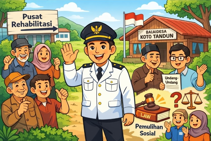 Tokoh Masyarakat Nilai Kades Koto Tandun Layak Diaktifkan Kembali Usai Rehabilitasi